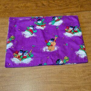 Snowman Placemats Handmade?